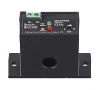 Durashmall Interruptor de detección de corriente, interruptor de detección de corriente CA ajustable a prueba de llama, con autoalimentación para detección y control de corriente continua (A)