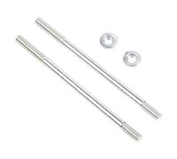 Durashmall Juego de 2 pernos de montaje de carburador para motores Honda GX240, sustituye al OEM 90042-ZE8-000 de metal de 106,5 mm de longitud