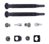 Durashmall Juego de 2 tensores de barra de cadena compatibles con motosierras CS370 CS400 CS450, pieza de repuesto de metal V651000001 para una fácil instalación y mantenimiento