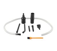 Durashmall Kit de 9 accesorios para aspiradora con adaptador de 35 mm, herramienta para grietas y juego de cepillo, para teclado, interior de coche y esquinas del hogar, para Bosch y más
