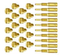 Durashmall Kit de boquillas principales y de ralentí para cortacésped, 30 piezas para Mikuni HS40 HSR42 HSR45 HSR48 RS34 RS36 RS38 RS40 TM33 TM36 TM40 VM16 VM29 VM33 BST40