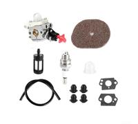 Durashmall Kit de carburador C1M-S267A para piezas de recortadora de cuerdas Zama FS40 FS50 FS56 FS70 FC56 FC70, repuesto de sistema de combustible diseñado con precisión para una fácil instalación y