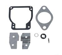 Durashmall Kit de carburador válvula de aguja para motor fueraborda Mercury 30-125 sustituye a 1395-811223 600-15 Juego de reparación de sistema de combustible de alto rendimiento con juntas, fácil