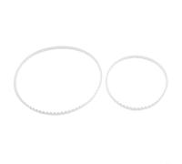 Durashmall Kit de correas limpiadoras de piscina para Polaris 360 380, correas de transmisión de repuesto para Zodiac 360 380, incluye tamaños grandes y pequeños para limpiadores automáticos, paquete