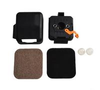 Durashmall Kit de filtro de aire para HS80 FS85 BG75 FC75, repuesto de papel de espuma para cortasetos, soplador de hojas, matador de hierba, OEM 41371242800