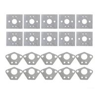 Durashmall Kit de juntas de carburador de 20 piezas para recortadora de cepillo CG430 CG520 BC430 BC520, se adapta a piezas de motor de 43 cc, 49 cc y 52 cc, sellos de mantenimiento de herramientas de