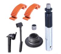 Durashmall Kit de manguera de línea de presión de montaje de bomba de aceite para motosierra 435 440E 445 450, juego de repuesto que incluye turbina y cubierta del cárter, modelo 544084202 5038