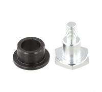 Durashmall Kit de pernos de buje de mango para Wacker Neuson WP1540 WP1550, forro plano de repuesto para mango compacto con funda de perno para modelos de estilo más reciente