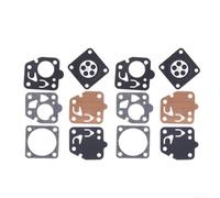Durashmall Kit de reparación de carburador, para Kawasaki TG18 TG20 TG24 TG28 TG33 TF22, juego de reconstrucción de juntas de material premium con mano de obra fina para reemplazar piezas dañadas