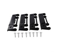 Durashmall Kit de repuesto de bisagra de alta resistencia para enfriador Igloo Journey de 70 cuartos de galón, piezas de reparación al aire libre con tornillos, fácil instalación, paquete de 2 o 4 (4