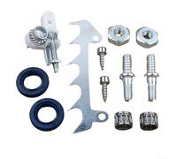 Durashmall Kit de repuesto de piezas de motosierra para MS170 MS180 MS210 MS250 017 018 021 023 025 M10 M30 M50 piezas de motosierra con ajustador de cadena tornillo guía pernos Nu