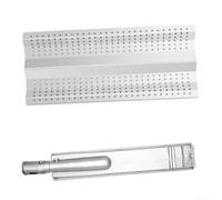 Durashmall Kit de repuesto de placa de calor y quemador de acero inoxidable para parrillas de gas de 25 30 40 pulgadas 3 4 5 quemadores para BLZ-3 BLZ-4 BLZ-5 Series Flame Tamer