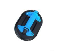 Durashmall Levantador manual de ventosa al vacío con goma de triple sellado para azulejos de vidrio, placas de plástico de metal, resistente, capacidad de 200 kg, azul y negro (caja de plástico)