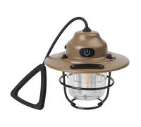 Durashmall Linterna vintage de piña para exteriores, 80 horas, recargable, luz de camping con batería de 1200 mAh, múltiples modos de iluminación, luz cálida y blanca, protección ocular, suave, diseño