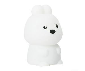 Durashmall Luz nocturna LED inteligente con reconocimiento de voz, asistente de inteligencia artificial, soporte multilingüe, conectividad WiFi para oficina en casa, perro, conejo, oso (conejo)