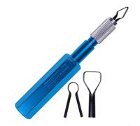 Durashmall Mango de corte de esquina de aleación de aluminio para soldadura de piso de vinilo de PVC con tres cuchillas intercambiables Herramienta de corte de construcción para esquinas de pared Yin