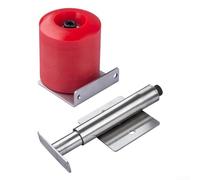 Durashmall Máquina de bandas de bordes Dispositivo elástico con herramienta auxiliar antideformación, rueda de poliuretano rodante de precisión para tablero de carpintería, bandas de borde