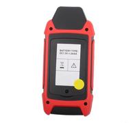 Durashmall Medidor digital de humedad de madera con sonda de temperatura y humedad, detector de humedad alta 0 a 99.9% para proyectos de construcción de edificios y mejoras para el hogar, rojo