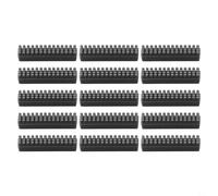 Durashmall Paquete de 15 escobillas de silicona para accesorios BambuLab A1, herramienta de limpieza eficaz para extracción de filamento PLA ABS, color gris