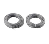 Durashmall Paquete de 2 bobinas de línea de recortadora de 1,65 mm de 48 m para Bosch ART 23 24 27 30 35 36 Li EasyGrassCut UniversalGrassCut AdvancedGrassCut Reemplaza F016800462