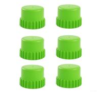 Durashmall Paquete de 6 pomos SB00L00 para recortadora Greenworks 80V ST80L200 40V 24V STG401 ST60V ST60B00 tapa de repuesto fácil de instalar ABS verde piezas de cabeza de carrete