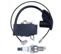 Durashmall Paquete de bobina de encendido de alto voltaje para recortadoras de cuerdas y cortadores de cepillo FS87 FS90 para FS100 HL95 HL100 KM90 KM130 con entrega fiable de chispas y amplia