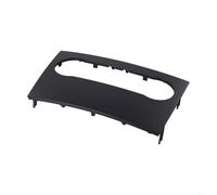 Durashmall Para Mercedes W169 W245 2004 a 2011 ABS coche estéreo consola central marco adaptador de audio Dash Trim Kit Facia Panel negro