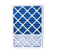 Durashmall Para MERV 8 Filtro de aire plisado HVAC 595X595x46mm con marco de cartón y soporte de malla de alambre para sistemas de refrigeración de calefacción doméstica Alta aptura de