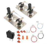 Durashmall Para Suburban SW Series Kit de interruptor de límite de termostato, para reemplazo de calentador de agua RV con detección de temperatura dual 130F corte automático