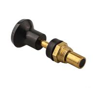 Durashmall Perilla de montaje de estrangulador manual para carburador Mikuni TM32 TM34 TM36 TM38 VM29 VM47 TX38 Kit de inicio de palanca de repuesto dorado 5,8 cm de longitud
