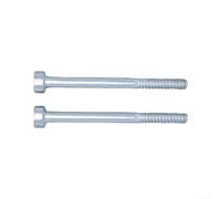 Durashmall Pernos de silenciador para BG45 BG46 BG55 BG65 BG85, | Tornillos de escape de metal D5 x 60 mm, 2 piezas de repuesto 9075-478-4268 para kit de reparación de cortadora de césped