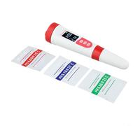 Durashmall Probador digital de calidad de agua 4 en 1, calibración automática, IP67, impermeable, medidor de pH y temperatura de alta precisión con pantalla LCD retroiluminada para monitoreo de