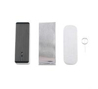 Durashmall Sensor de agua de lluvia 2 en 1, sensor detector de agua de lluvia impermeable con batería de larga duración e impermeable 7,3 x 4,2 x 2,8 cm (versión Zig-bee)