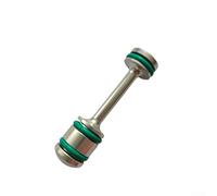 Durashmall Separador de aceite de aluminio para barra LS, tubo desviador de galera trasero billet, lata de captura de aceite de aire de alta presión para mejorar el rendimiento del motor, diseño