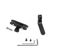 Durashmall Soporte de montaje para sillín de bicicleta Garmin Varia RCT715 luz trasera acero inoxidable y aleación de aluminio negro adaptador de poste de sillín para sillines con punto de montaje de
