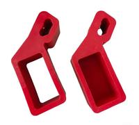 Durashmall Soporte para cable de extensión, organizador de cables de extensión, paquete de 2 soportes de montaje resistentes para caja de herramientas, estante de almacenamiento de pared lateral, se