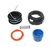 Durashmall T25B T25BB 589873201 Kit de reparación de cabezal de recortadora para 115iL 136LiC 315iC 336LiC 520iRX Piezas de repuesto de recortadora de césped eléctrico con cubierta de resorte de línea