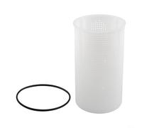 Durashmall Tamiz de succión con junta tórica, para bomba de circulación SPS25 SPS50 SPS75 SPS100, pieza de repuesto de filtro de prefiltro ABS, para equipos de piscina (2 o 4 unidades) (1 unidad)