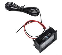 Durashmall Termómetro digital para exteriores con rango de medición de sonda menos de 50 a 110 grados Celsius CC de 5 a 12 voltios, panel de temperatura del coche, medidor para piscina, acuario