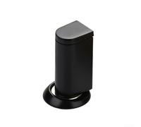 Durashmall Tope magnético resistente al viento para puerta, mecanismo oculto de pie, puerta segura cuando está abierta, acabado chapado resistente para sala de estar, dormitorio, cocina, oficina, baño