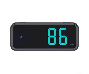 Durashmall Velocímetro digital Head Up Display GPS HUD con brújula Medición KMH en tiempo real Proyector de parabrisas para conducción de coche Sistema de navegación de seguridad Ajuste 5V