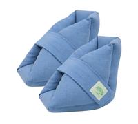 DURASIKO 2 cojines protectores de talón, almohada de apoyo para pies sin carga, alivio del dolor de úlceras y úlceras, suministros de recuperación de cirugía para ancianos postrados en cama,
