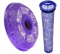 DuraSpares Filtro HEPA lavable pre y post motor para aspiradora Dyson UP22 UP32 UP24 UP34 Light Ball Animal 2 Multi Floor Allergy