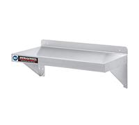 DuraSteel Estante de Pared de Acero Inoxidable de 24 Pulgadas de Ancho x 14 Pulgadas de Profundidad, Grado Comercial, Certificado NSF, Bueno para Restaurante, Bar, hogar, Cocina, lavandería, Garaje y