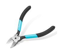DURATECH 129 mm Alicates de Corte, Alicates con Muelle para Cortar Alambre, Alicates Electricista Cr-V, Alicates de Corte al Ras para Bricolaje, Joyería