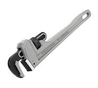 DURATECH Llave de tubo, llave de tubo recta de aluminio resistente, llave de fontanería ajustable de 350 mm
