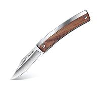 DURATECH Navaja Plegable con Mango de Madera