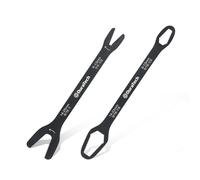 Duratech Universal Llenh Set multifuncional Conjunto de llave de llave multifuncional SAE & Mtrica 1/41 6-25 mm 38 tamaos en 2 piezas para la repar