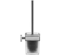 Duravit 0099571000 Escobilla karree para Montaje en Pared, Cristal Mate, Cromo