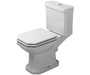 Duravit 1930 Stand WC combinación, salida horizontal, blanco, 0227090000, Color: Blanco